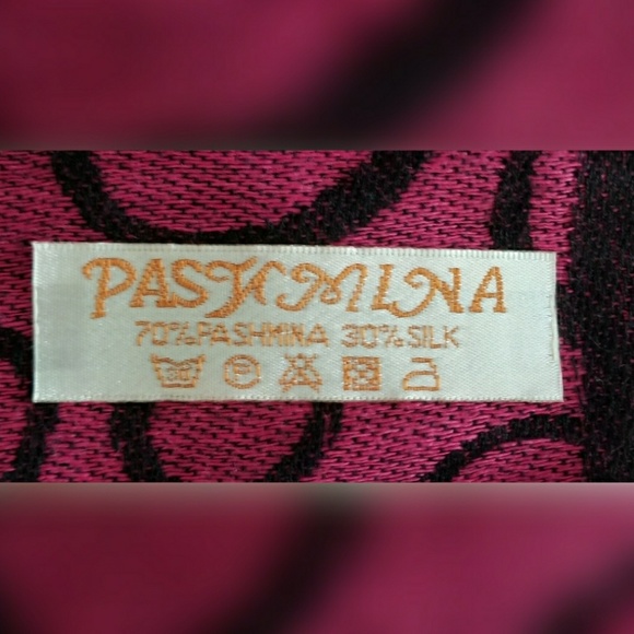 Pink and Black scarf bought in a local boutique - Picture 2 of 3